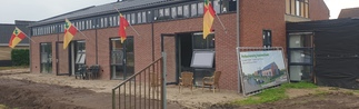 Kunstmestloods 4 woningen